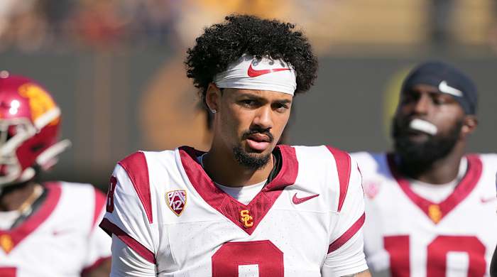 USC Trojans quarterback Malachi Nelson